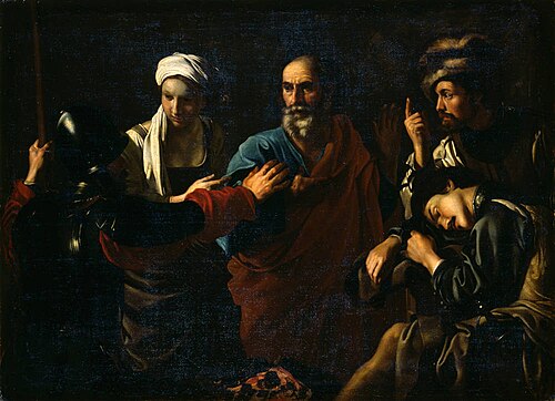 Le Reniement de saint Pierre, 1614, Nicolas Tournier