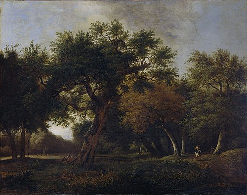 View of a Forest, 1670, Jan van Kessel
