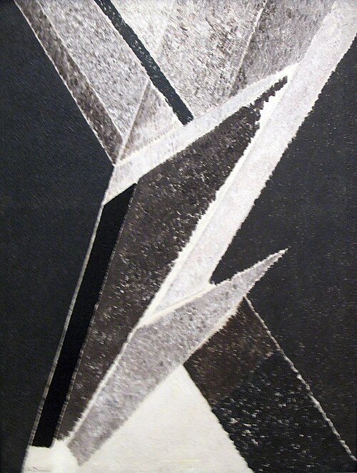 Painterly Composition, 1921, Aleksandr Drevin