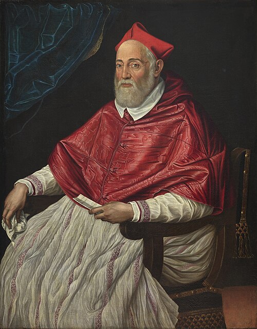 Portrait of Cardinal Alessandro Farnese, 1579, Scipione Pulzone