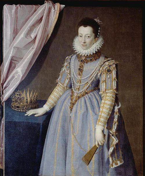 Portrait de Christine de Lorraine, grande-duchesse de Toscane, 1590, Scipione Pulzone