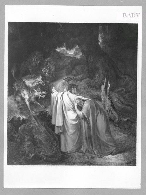 Dante and Virgil, 1811, Joseph Anton Koch