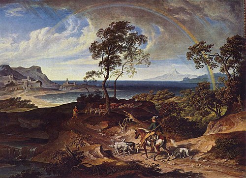 Landschaft nach einem Gewitter, 1830, Joseph Anton Koch