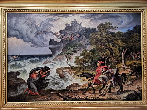 Macbeth und die Hexen, 1835, Joseph Anton Koch
