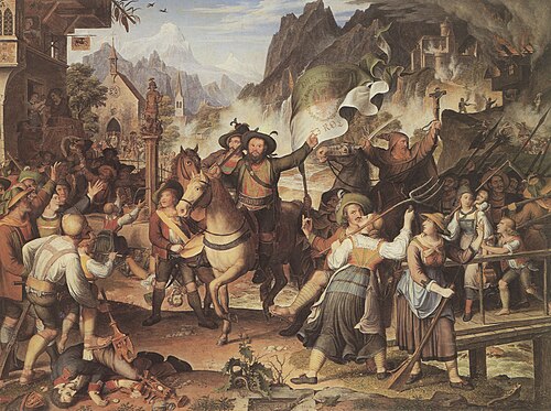 Tiroler Landsturm 1809, 1820, Joseph Anton Koch