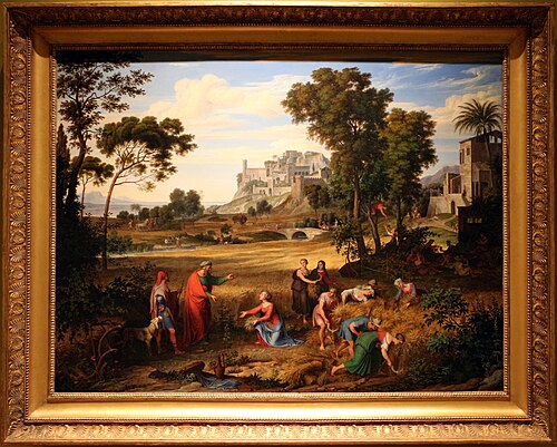 paesaggio con ruth e boaz, , Joseph Anton Koch