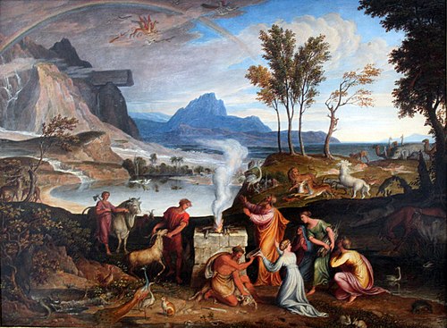 Noah's Offers up Thanks, 1814, Joseph Anton Koch