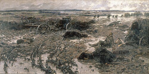 The Turkish Retreat at Lüleburgaz, 1914, Jaroslav Věšín