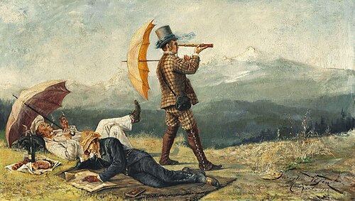 Englishmen in the Alps, 1882, Jaroslav Věšín