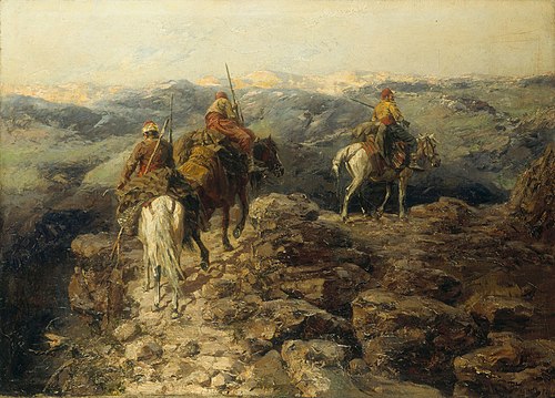 Smugglers, 1899, Jaroslav Věšín