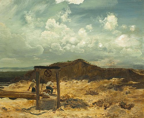 Landscape with a well, , Jaroslav Věšín