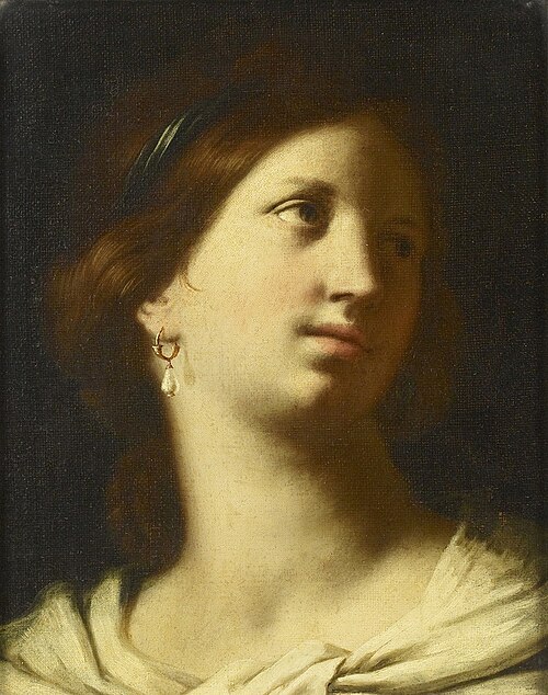 The Head of St Catherine, , Giovanni Domenico Cerrini