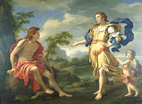 Apollon et la Sibylle de Cumes, 1666, Giovanni Domenico Cerrini