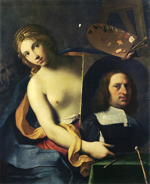 Allégorie de la peinture, 1639, Giovanni Domenico Cerrini
