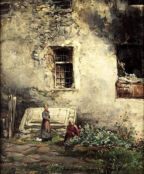 Hofgarten in Berlin, 1897, Albert Hertel