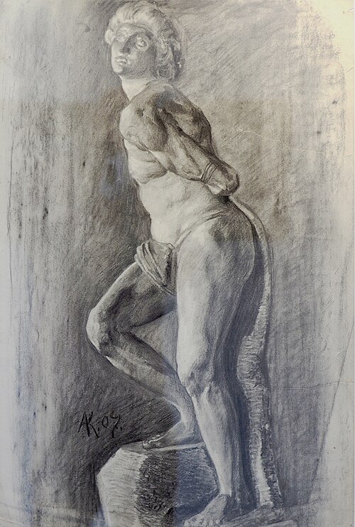 Der rebellische Sklave, 1907, Albert König