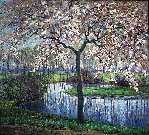 Blühender Baum, 1922, Albert König