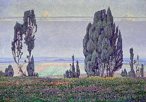 Landschaft (Blaues Land), 1942, Albert König