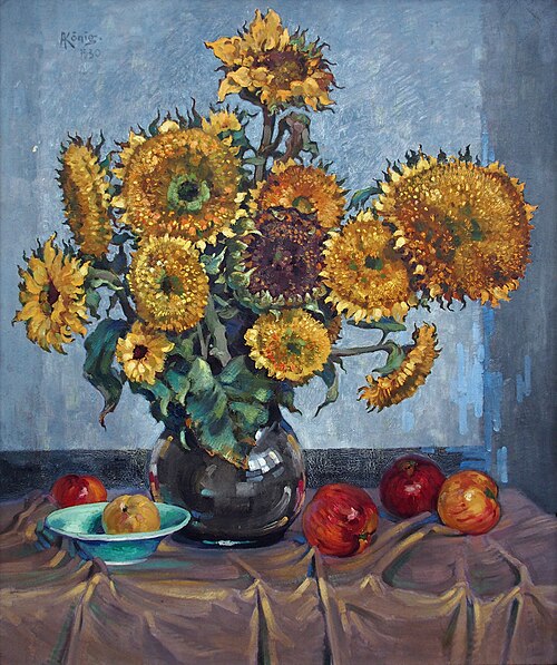 Sonnenblumen, 1930, Albert König