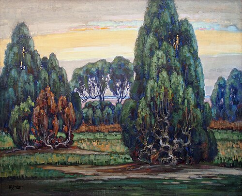 Wacholdergruppe, 1930, Albert König