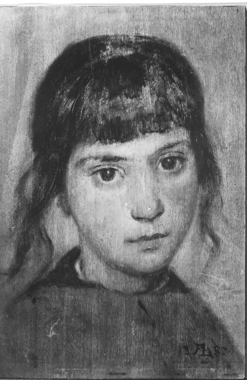 Italienisches Mädchen, 1883, Albert Lang