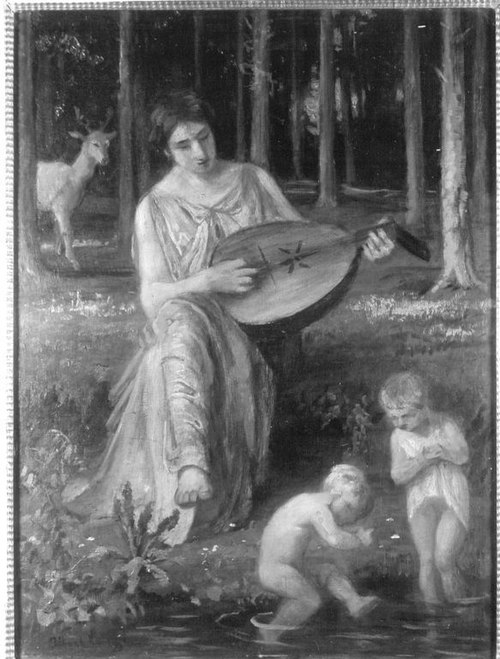 Märchenbild, 1892, Albert Lang