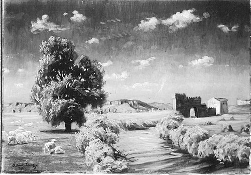 Römische Campagna, 1920, Albert Lang