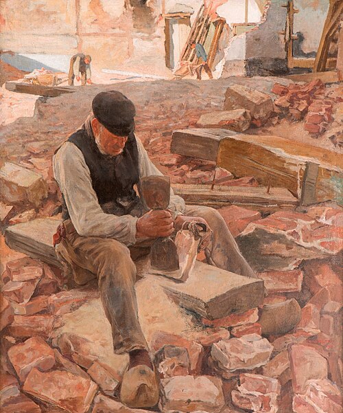 De steenbikker, 1901, Hendrik Jan Wolter