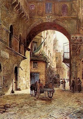 Rome disparue, 1878, Ettore Roesler Franz