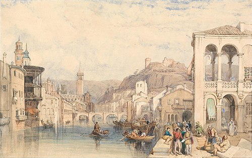 Verona, 1833, George Clarkson Stanfield