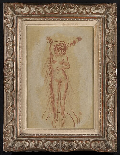 Nu de face, 1905, Pierre Bonnard