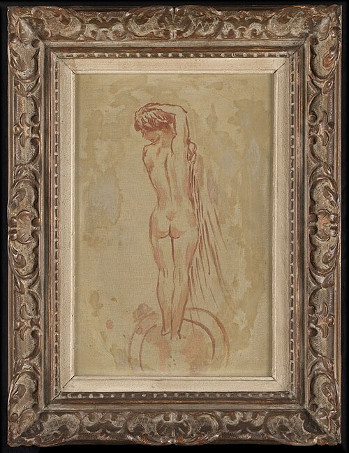 Nu de dos, 1905, Pierre Bonnard