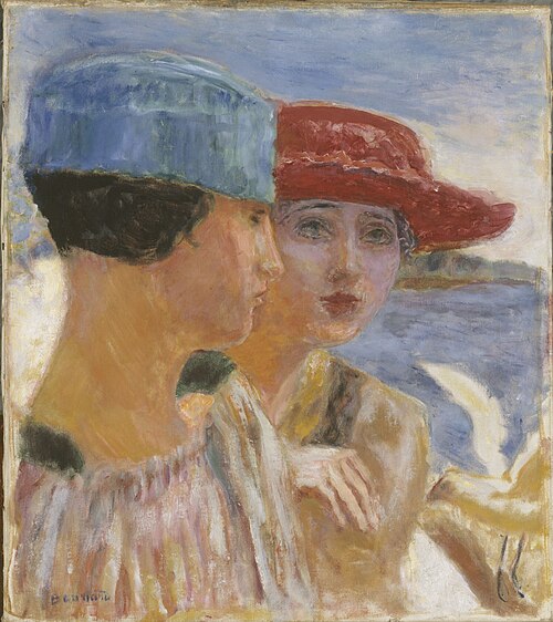 Jeunes filles à la mouette, 1917, Pierre Bonnard