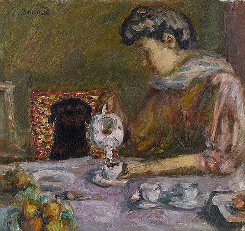 Le Café, 1907, Pierre Bonnard