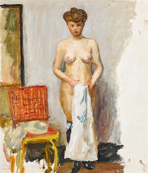 Nude, Red Chair, 1905, Pierre Bonnard