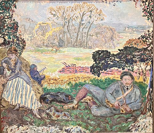 La Chasse, 1908, Pierre Bonnard
