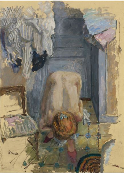 Nu Accroupi penché en avant, 1918, Pierre Bonnard