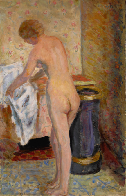 Nu debout à l'essuie-main, 1924, Pierre Bonnard