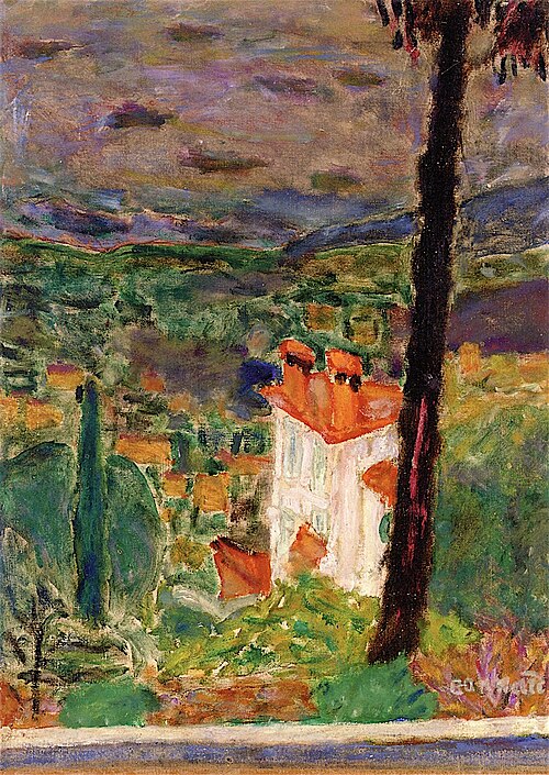 Paysage du midi, 1942, Pierre Bonnard
