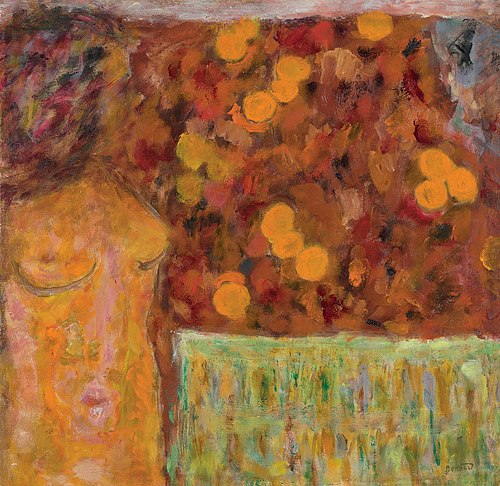 Nu orange, 1943, Pierre Bonnard