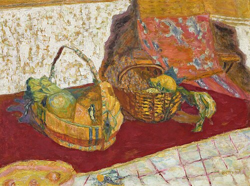 Deux corbeilles de fruits, 1935, Pierre Bonnard