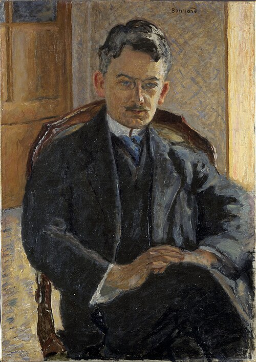 Portrait de George Besson, 1909, Pierre Bonnard