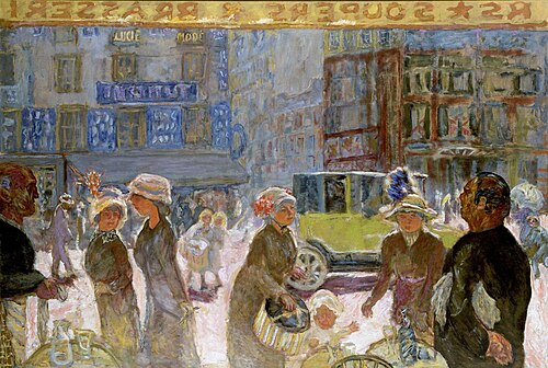 La Place Clichy, 1912, Pierre Bonnard