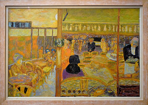 Le Café Au Petit Poucet, 1928, Pierre Bonnard