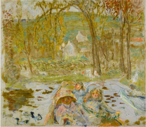 EN BARQUE, 1907, Pierre Bonnard
