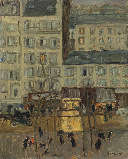 Paysage parisien, 1904, Pierre Bonnard