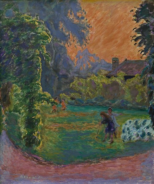 Soleil couchant, 1912, Pierre Bonnard