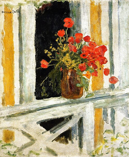 Les Coquelicots, , Pierre Bonnard