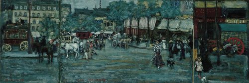 Place Clichy, 1900, Pierre Bonnard