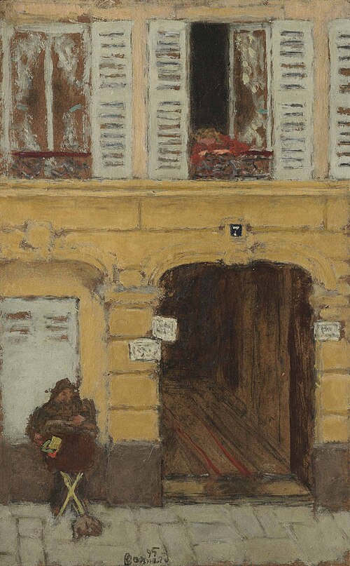 L'orgue de Barbarie, 1895, Pierre Bonnard